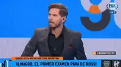 Vignolo: "Me gustaría ser Almagro hoy, me voy a ganar la tapa del diario"