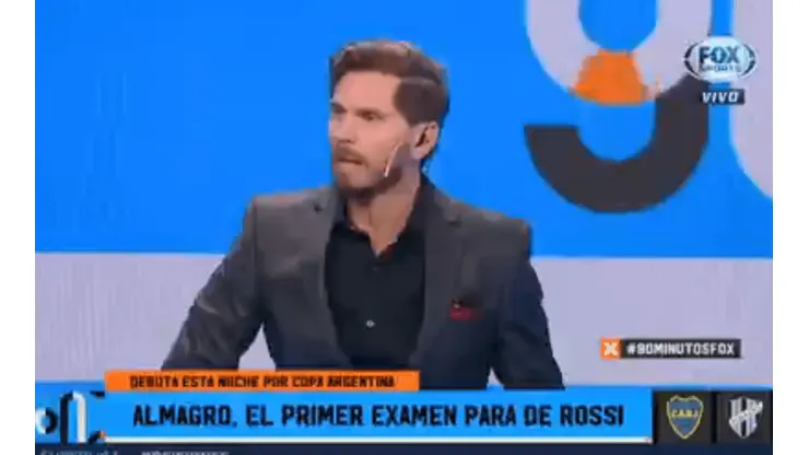 Vignolo: "Me gustaría ser Almagro hoy, me voy a ganar la tapa del diario"