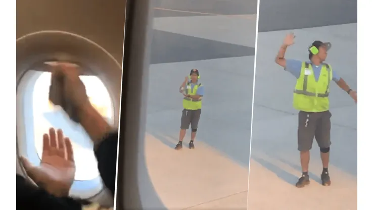 Foto del avión.