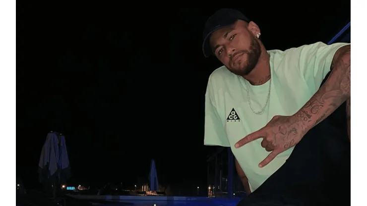 La foto que prueba que a Neymar no lo preocupan las reuniones que pueden definir su futuro
