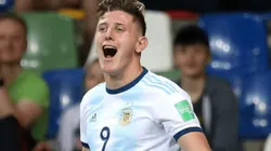 Adolfo Gaich dijo sentirse más cómodo en la Selección Argentina que en San Lorenzo