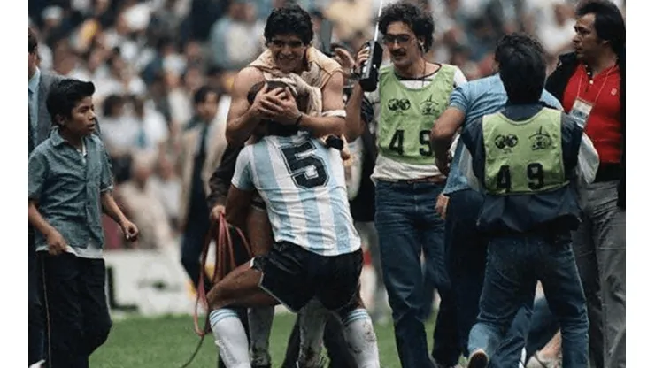 "Siempre fuiste un toro": emotivo mensaje de Maradona tras la muerte del Tata Brown
