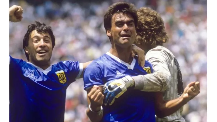 Brown festejando su gol en la final del Mundial.