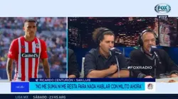 Ricardo Centurión no tuvo ningún filtro.