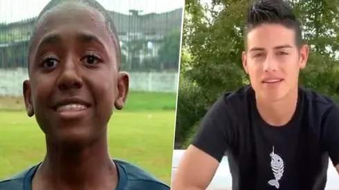 James se conmovió con el niño que lloró en cámara y le mandó un mensaje