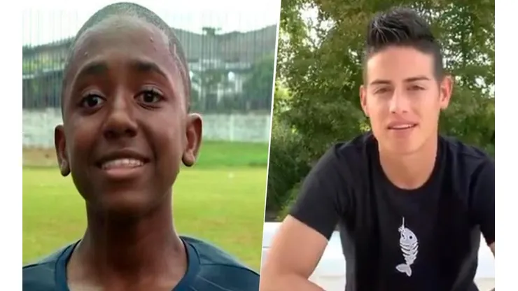 James se conmovió con el niño que lloró en cámara y le mandó un mensaje