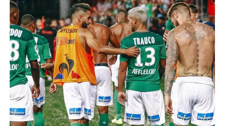 Trauco tiene contrato hasta 2022 con el Saint Etienne de Francia.