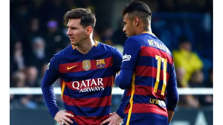 Lionel Messi y Neymar, juntos en Barcelona.