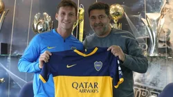 Franco Soldano en su presentación oficial.