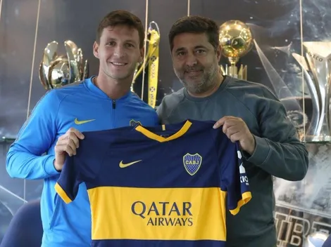Es oficial: Boca presentó a Franco Soldano, su nuevo delantero