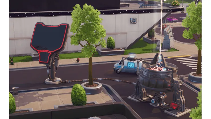Grieta dimensional se activa en el Centro Comercial Colosal de Fortnite