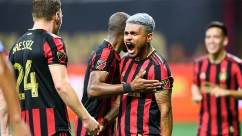 El festejo de Josef Martínez.