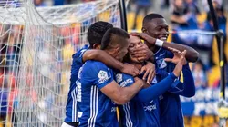 Juan David Pérez le da un respiro al Azul: ¡empató el partido contra Huila!