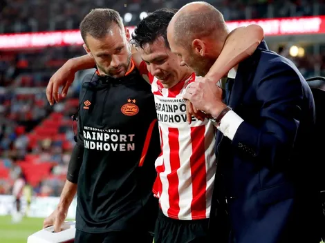 Hirving Lozano salió lesionado en el juego del PSV: ¿Corre riesgo su pase al Nápoli?