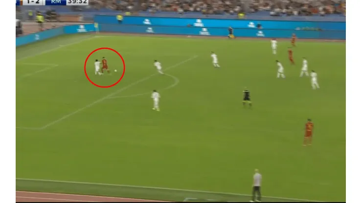 Foto gol de Dzeko.