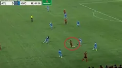 El pase inicial de Gonzalo Martínez.