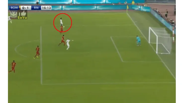 Marcelo amagó con la zurda y le rompió el arco con la derecha