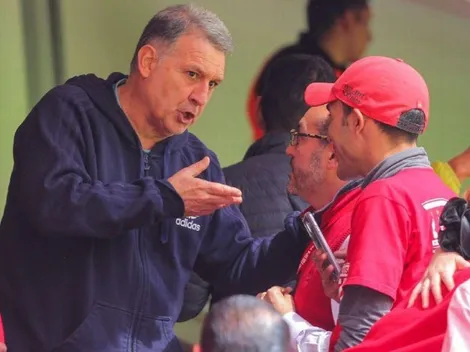 El "Tata" fue a ver a... ¿Giovani?