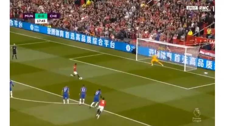 Se prendió Old Trafford: Rashford, de penal, marcó para el United