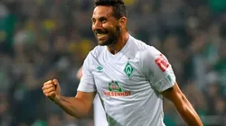 Pizarro llegó al Werder Bremen de la Bundesliga hace 20 años.