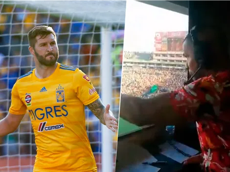 ¡Enloqueció el relator! Alabó a Gignac en el grito de gol