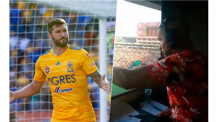 ¡Enloqueció el relator! Alabó a Gignac en el grito de gol