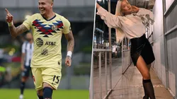 Aquí pasa algo: una modelo canadiense se puso la playera de Nicolás Castillo y la subió a su historia