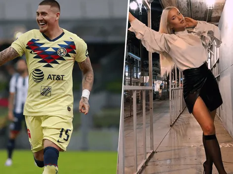 Aquí pasa algo: una modelo canadiense se puso la playera de Nicolás Castillo y la subió a su historia