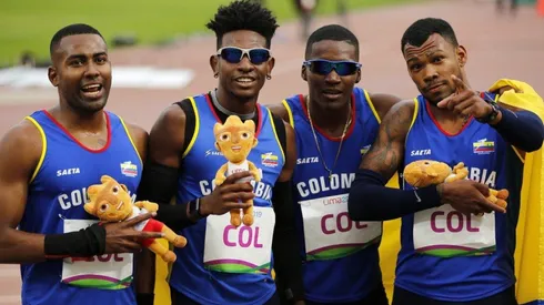 Jhon Alejandro Perlaza, Diego Palomque, Jhon Solís y Anthony Zambrano.