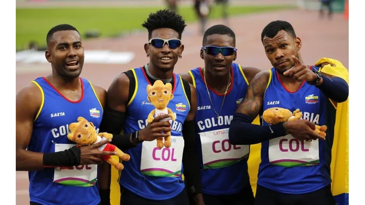 Jhon Alejandro Perlaza, Diego Palomque, Jhon Solís y Anthony Zambrano.
