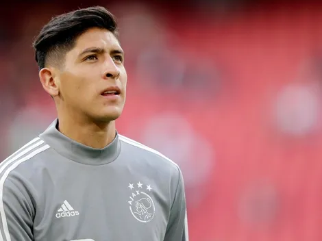 Edson Álvarez vio la goleada del Ajax desde la banca