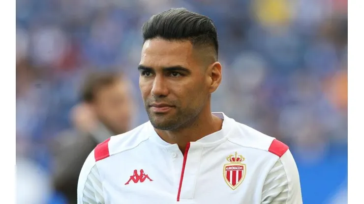 Radamel Falcao, jugador del AS Mónaco de Francia.