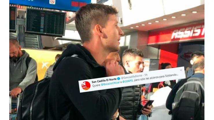 El trolleo de un medio mexicano a Boca por Gignac: "Solo les alcanza para Soldando"