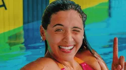 Mientras cosecha oros, Delfina Pignatiello intercambia mensajes románticos con un basquetbolista