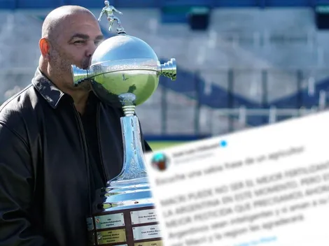 Chilavert "escuchó a un agricultor" y le dijo a los argentinos a quien tienen que votar