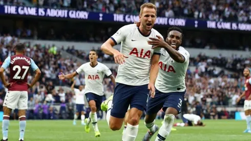 De la mano de Kane, el Tottenham se llevó el triunfo.