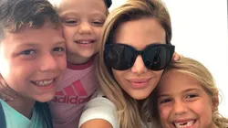 Evangelina Anderson subió una foto despidiéndose y Antonela Roccuzzo le tiró buena onda