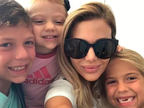 Evangelina Anderson subió una foto despidiéndose y Antonela Roccuzzo le tiró buena onda