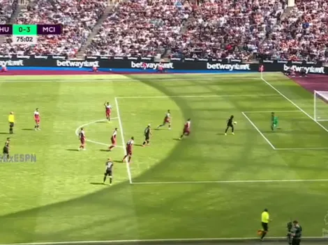 Arrancó el campeón: Manchester City debutó en la Premier con goleada al West Ham