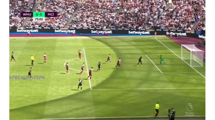Arrancó el campeón: Manchester City debutó en la Premier con goleada al West Ham