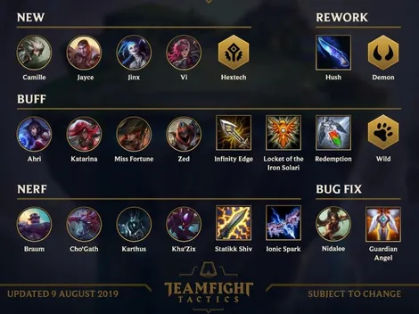 ¡Rework para los Demonios y llegan los Hextech! Riot revela los cambios del Teamfight Tactics