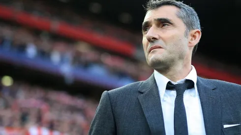 Ernesto Valverde, entrenador de Barcelona.