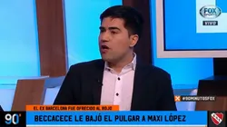 Maxi López fue ofrecido a Independiente y Fox Sports reveló la reacción de Beccacece