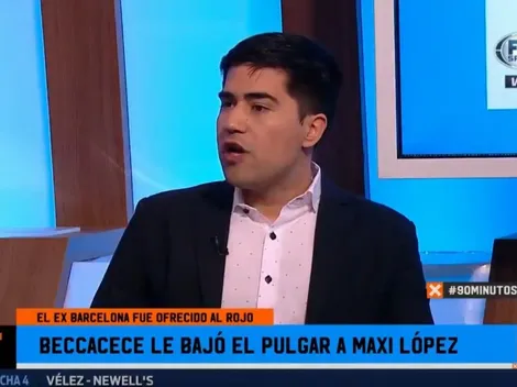 Maxi López fue ofrecido a Independiente y Fox Sports reveló la reacción de Beccacece