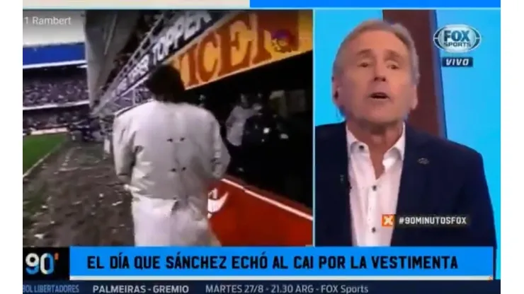 Al Cai Aimar lo hicieron enojar, imitó a Vignolo y nos hizo estallar de risa