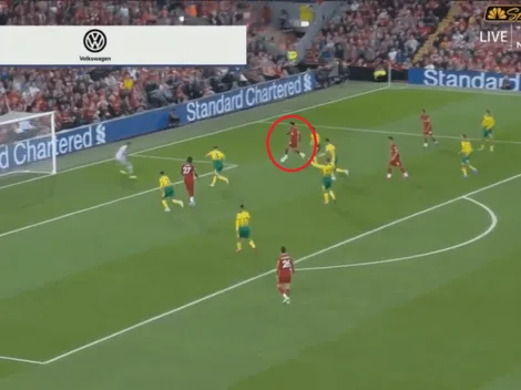 Tardó poco: Mohamed Salah se juntó con Firmino y marcó el segundo para el Liverpool