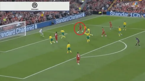 Tardó poco: Mohamed Salah se juntó con Firmino y marcó el segundo para el Liverpool