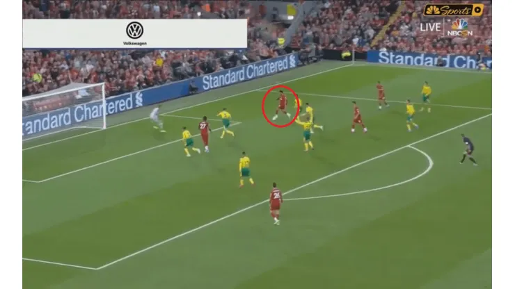 Tardó poco: Mohamed Salah se juntó con Firmino y marcó el segundo para el Liverpool