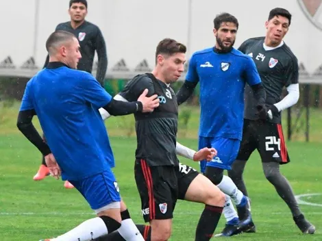 River aprovechó el parate, jugó dos amistosos y le hizo 12 goles a All Boys