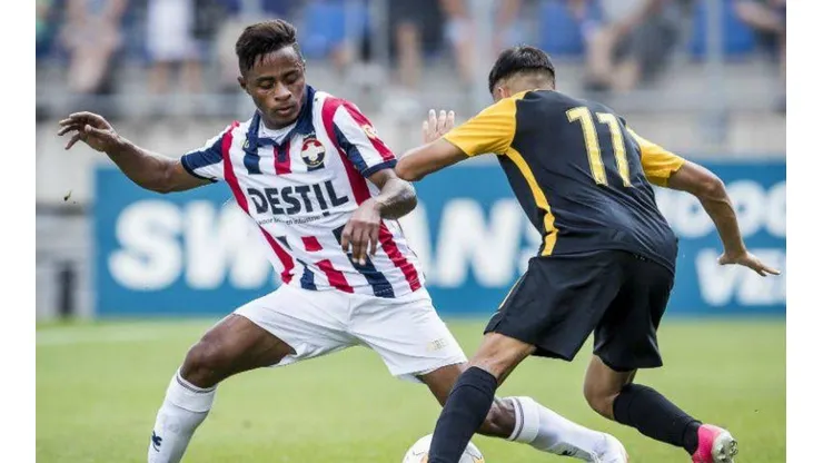 Diego Palacios en el fútbol holandés.
